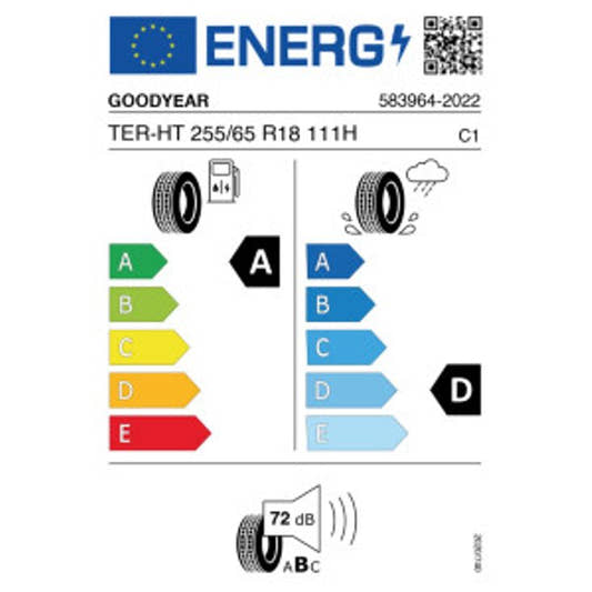 Goodyear Wrangler Territory HT 255/65 R18 111H Ganzjahr DOT 2022 – Bild 2