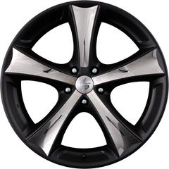 Etabeta Tettsut X Black Matt Inox-Inlays Alufelge 9x20 Zoll ET45 LK 5x120 ML72.6