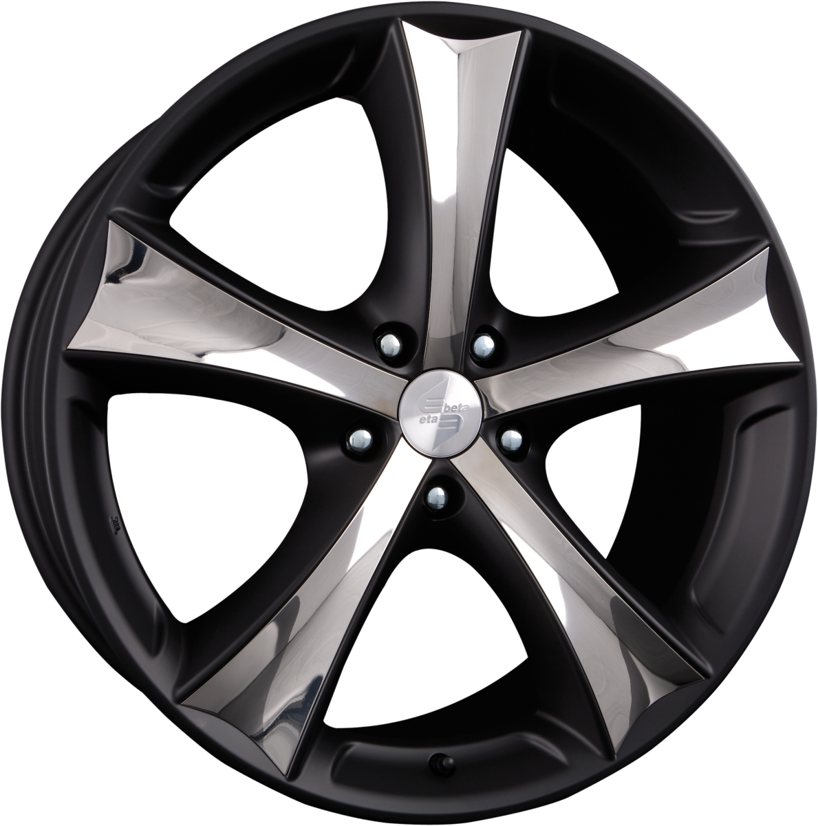 Etabeta Tettsut X Black Matt Inox-Inlays Alufelge 9x20 Zoll ET45 LK 5x120 ML72.6 – Bild 2