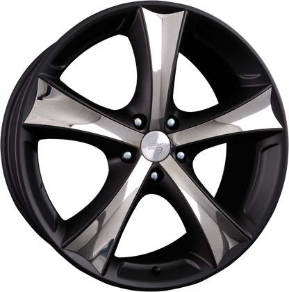 Etabeta Tettsut X Black Matt Inox-Inlays Alufelge 9x20 Zoll ET45 LK 5x120 ML72.6 – Bild 2
