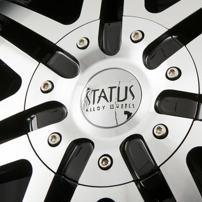 Status Alloy Game Gloss Black Machined Face Alufelge 8.5x20 Zoll ET35 LK 5x115 ML73.1 – Bild 4