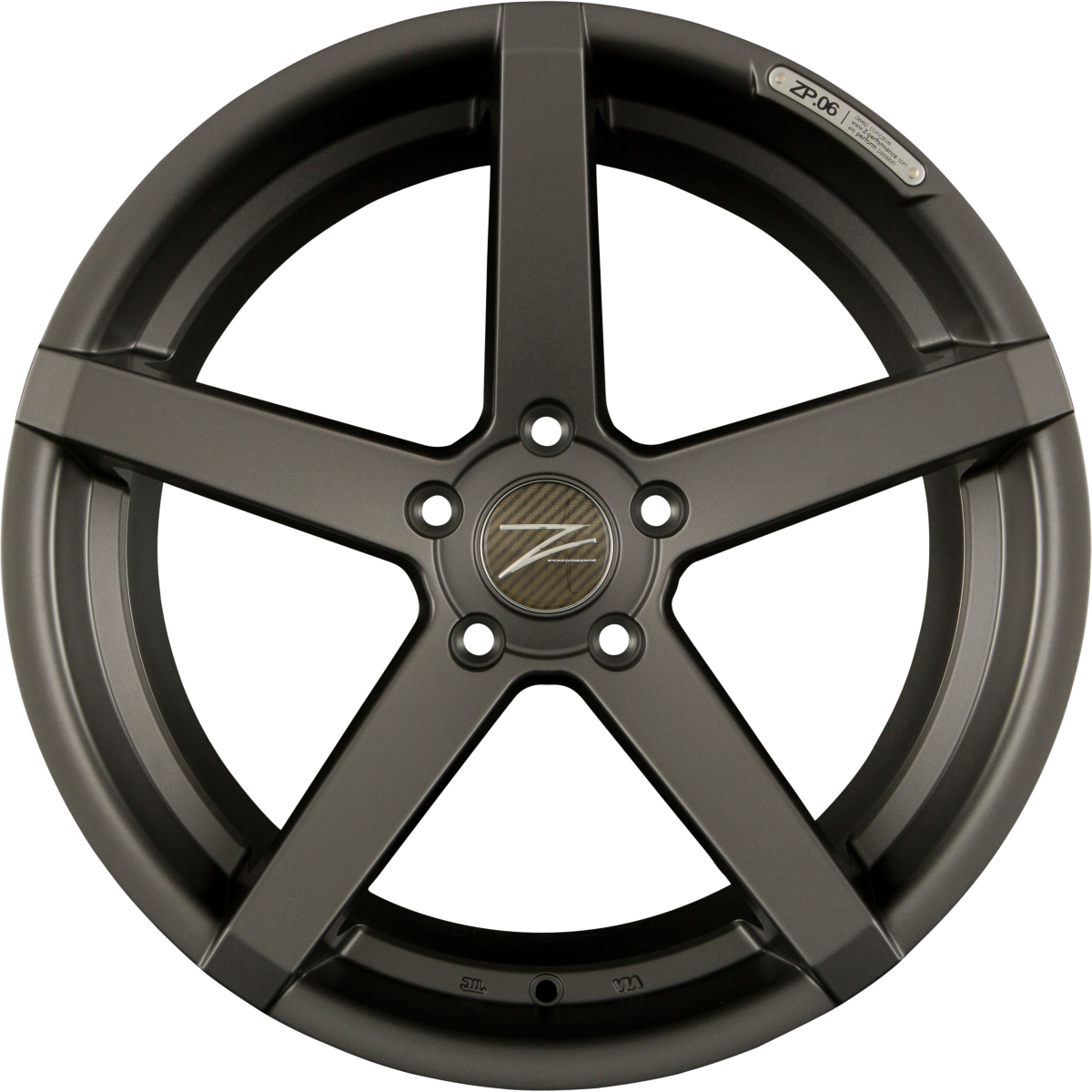 Z-Performance ZP.06 (HS265) Matt Gunmetal Alufelge 10x20 Zoll ET45 LK 5x120 ML72.6