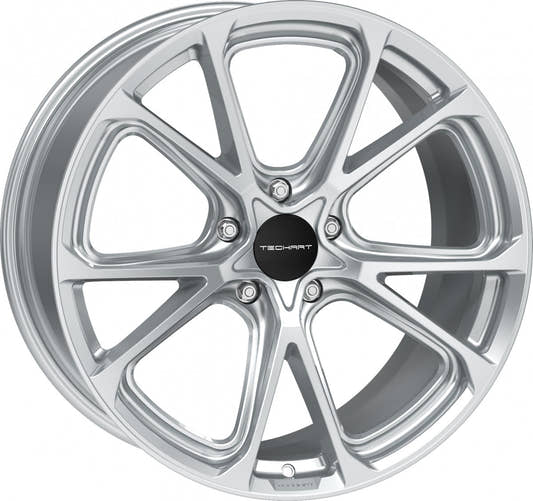 Proline Techart Formula VI arctic silver Alufelge 9.5x21 Zoll ET60 LK 5x130 ML71.5