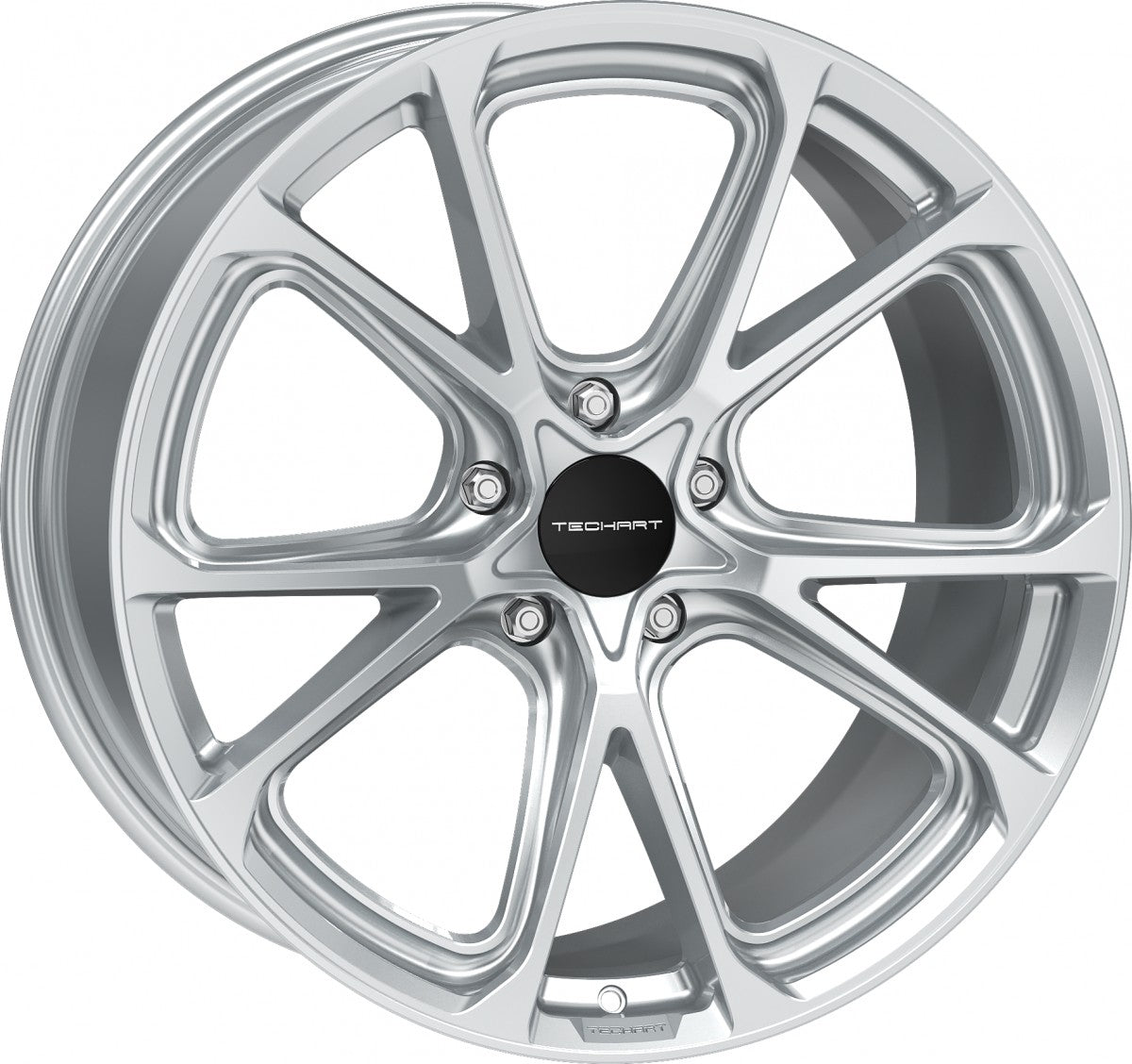 Proline Techart Formula VI arctic silver Alufelge 9.5x21 Zoll ET60 LK 5x130 ML71.5