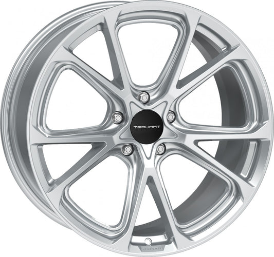 Proline Techart Formula VI arctic silver Alufelge 9.5x21 Zoll ET60 LK 5x130 ML71.5