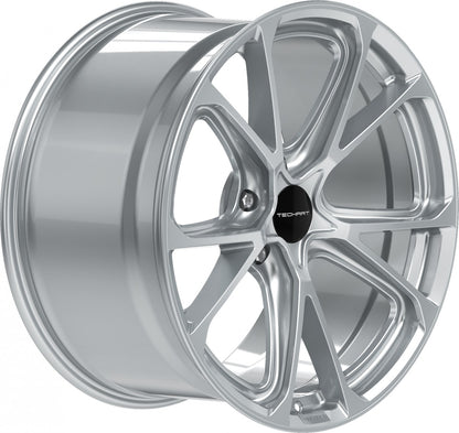 Proline Techart Formula VI arctic silver Alufelge 9.5x21 Zoll ET60 LK 5x130 ML71.5 – Bild 4