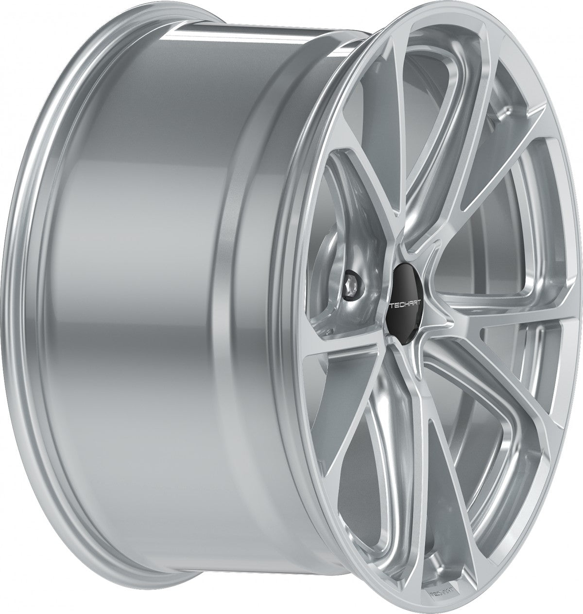 Proline Techart Formula VI arctic silver Alufelge 9.5x21 Zoll ET60 LK 5x130 ML71.5 – Bild 5