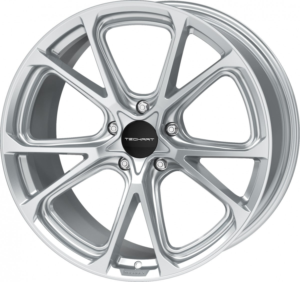 Proline Techart Formula VI arctic silver Alufelge 9.5x21 Zoll ET60 LK 5x130 ML71.5 – Bild 7