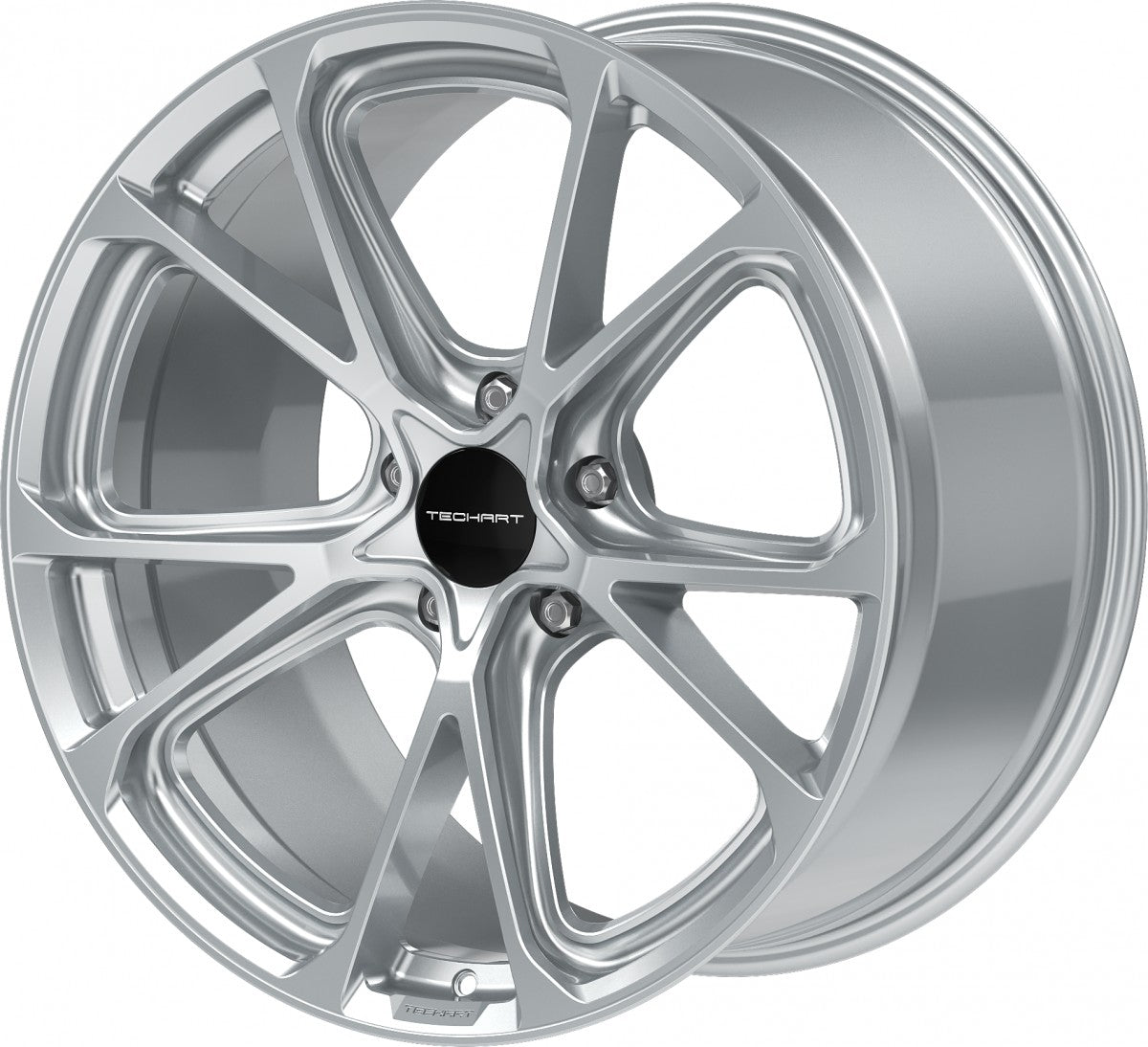 Proline Techart Formula VI arctic silver Alufelge 9.5x21 Zoll ET60 LK 5x130 ML71.5 – Bild 8