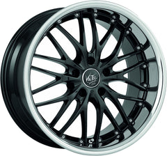 Barracuda Voltec T6 higloss black inox lip Alufelge 8x17 Zoll ET45 LK 5x112 ML73.1