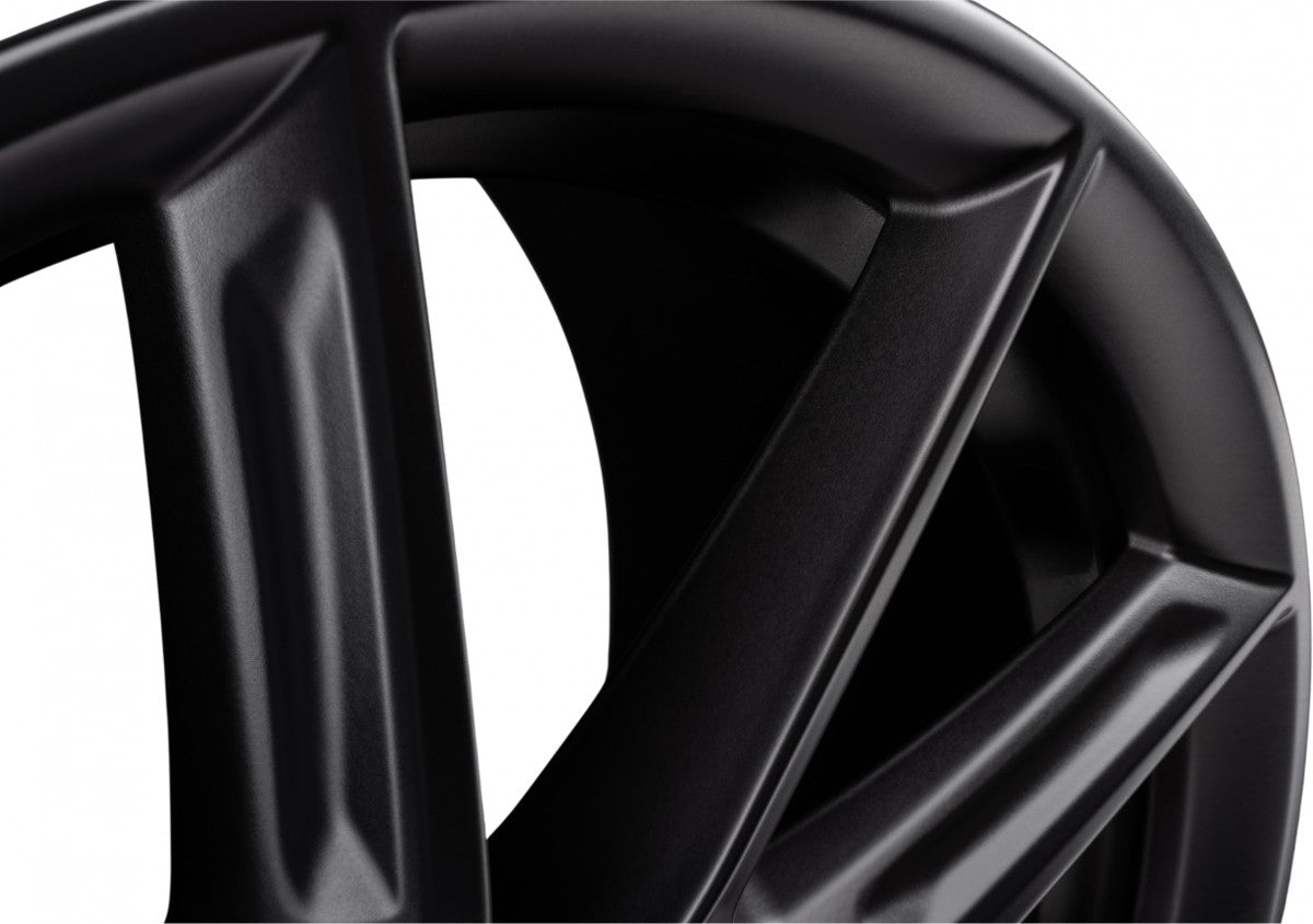 Akoni AK09 black matt Alufelge 8x19 Zoll ET50 LK 5x112 ML66.5 – Bild 7
