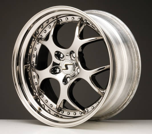 SchmidtRevolution VN-Line DurChrom mit 3,5 Zoll Radinox Stufenbetten Alufelge 9.5x20 Zoll ET22 LK 5x112 ML54.1