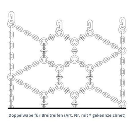 Ottinger Schneekette Netz XT 18–20 Zoll für Agrarfahrzeuge (232754) – Bild 5