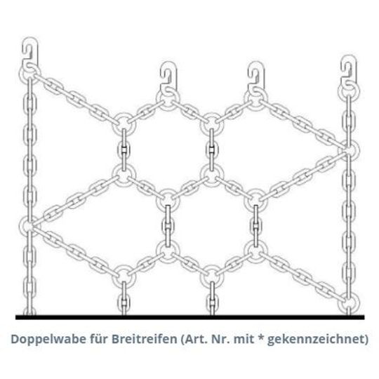 Ottinger Schneekette Netz XT 20–22,5 Zoll für Agrarfahrzeuge (393198) – Bild 2