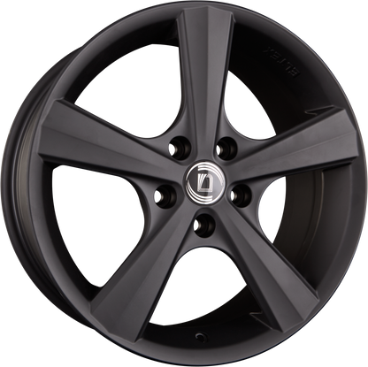 Diewe Bellina NERO - Schwarz Matt Alufelge 7x17 Zoll ET44 LK 5x114.3 ML67.1 – Bild 2