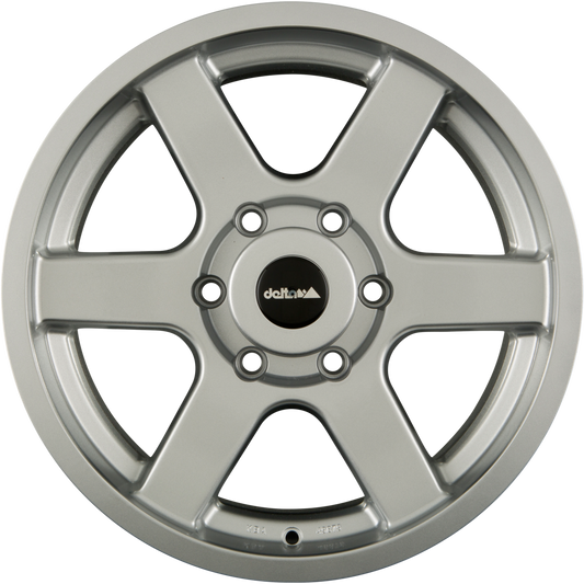 DELTA 4x4 Avventura Silver Matt Alufelge 8.5x17 Zoll ET40 LK 6x139.7 ML110