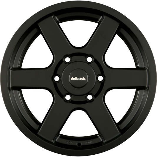DELTA 4x4 Avventura Black Matt Alufelge 8.5x17 Zoll ET40 LK 5x120 ML65.1