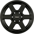 DELTA 4x4 Avventura Black Matt Alufelge 8.5x17 Zoll ET40 LK 5x120 ML65.1