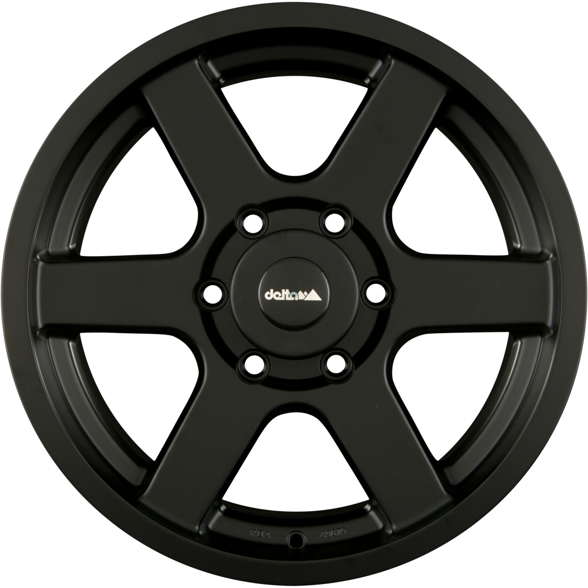 DELTA 4x4 Avventura Black Matt Alufelge 8.5x17 Zoll ET40 LK 5x120 ML65.1