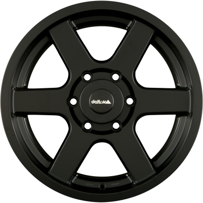 DELTA 4x4 Avventura Black Matt Alufelge 8.5x17 Zoll ET40 LK 5x120 ML65.1