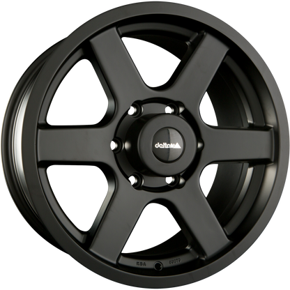 DELTA 4x4 Avventura Black Matt Alufelge 8.5x17 Zoll ET40 LK 5x120 ML65.1 – Bild 2