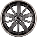 Diewe Sogno PLATIN - Platin Matt Alufelge 8x18 Zoll ET45 LK 5x108 ML72