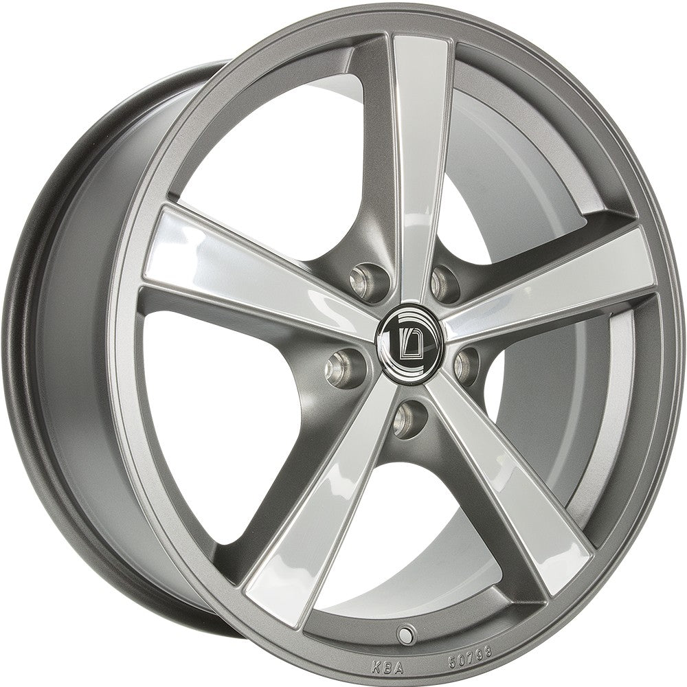 Diewe Trina platininox Alufelge 8x18 Zoll ET35 LK 5x114.3 ML76