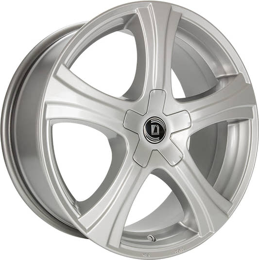 Diewe Barba argento silber 8x18 ET45 - LK5/120 ML72.6