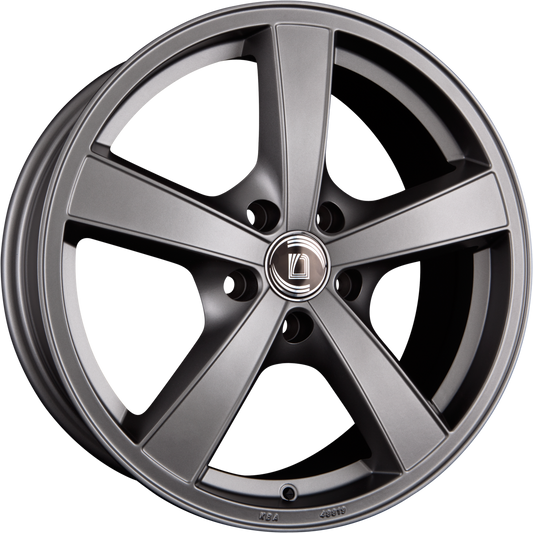 Diewe Trina II PLATIN - Platin Matt Alufelge 7x16 Zoll ET38 LK 5x115 ML70.2 – Bild 2
