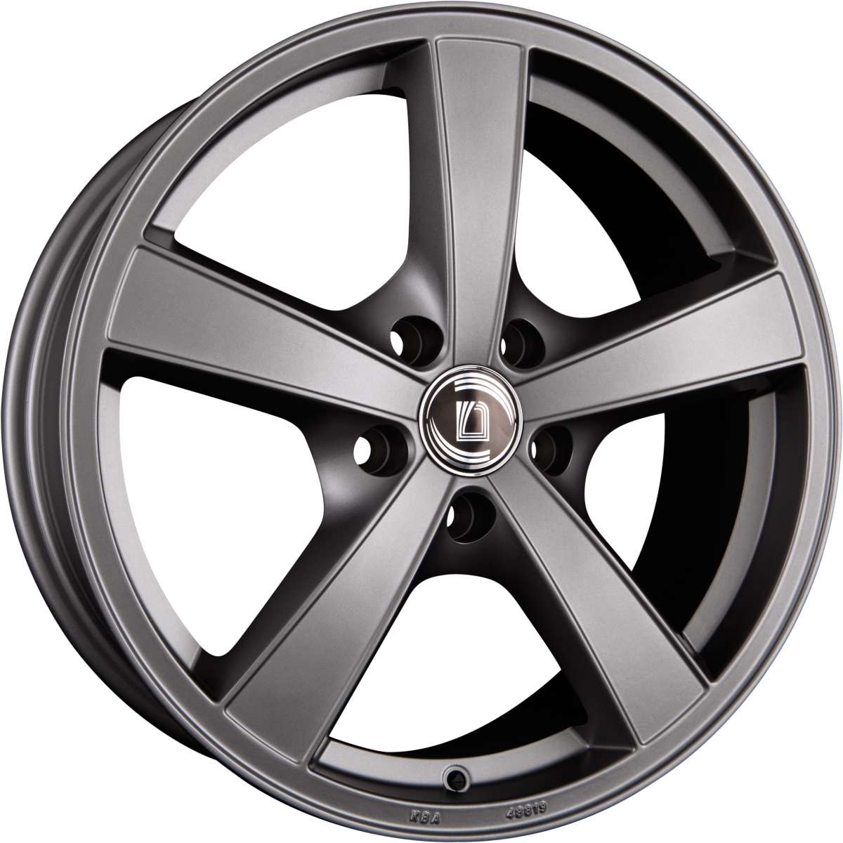 Diewe Trina II PLATIN - Platin Matt Alufelge 7x16 Zoll ET38 LK 5x115 ML70.2 – Bild 2