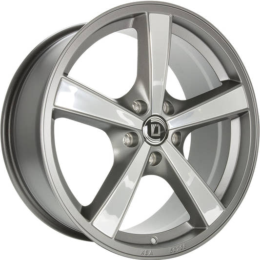 Diewe Trina platininox Alufelge 7x17 Zoll ET38 LK 5x110 ML65.1