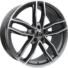 Diewe Alito platins machined Alufelge 9x20 Zoll ET25 LK 5x112 ML66.6