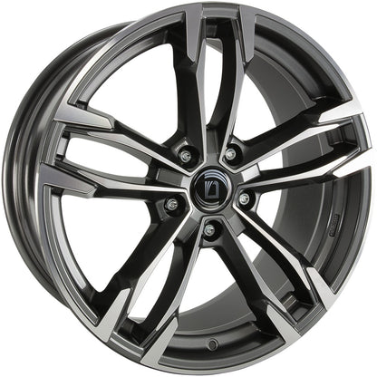 Diewe Avio platins machined Alufelge 10x20 Zoll ET40 LK 5x112 ML66.6