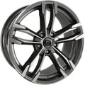 Diewe Avio platins machined Alufelge 7.5x19 Zoll ET48 LK 5x112 ML66.6
