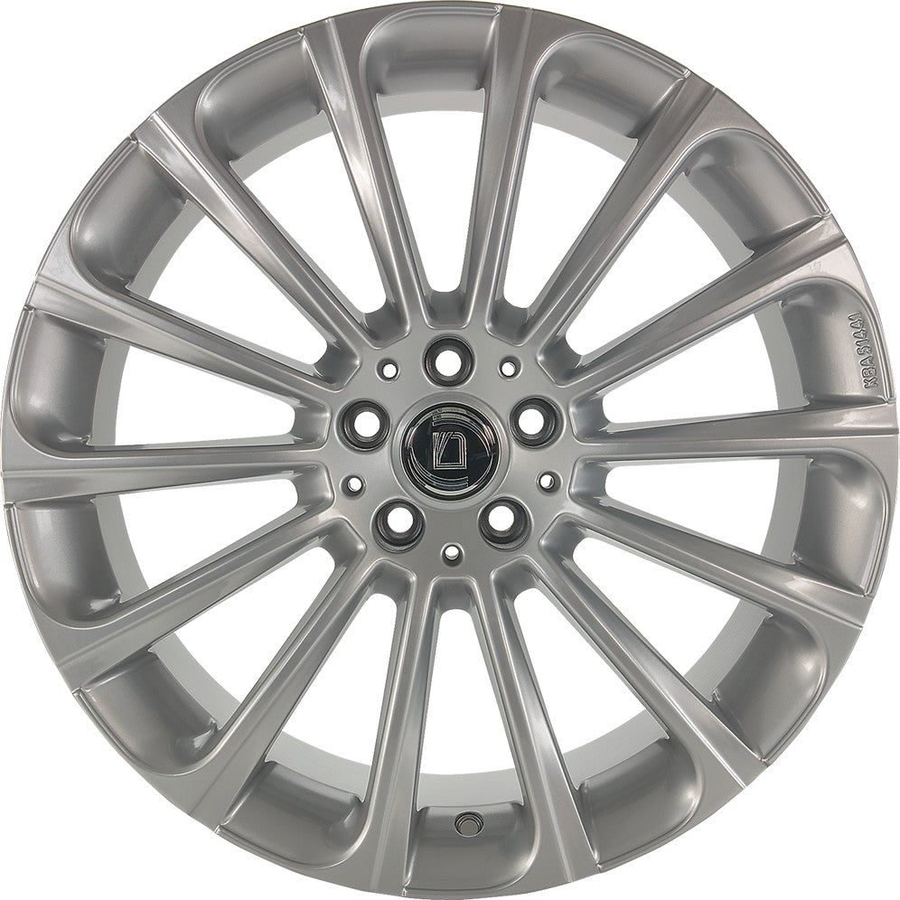 Diewe Turbina argento silber Alufelge 9.5x19 Zoll ET45 LK 5x112 ML66.6 – Bild 2