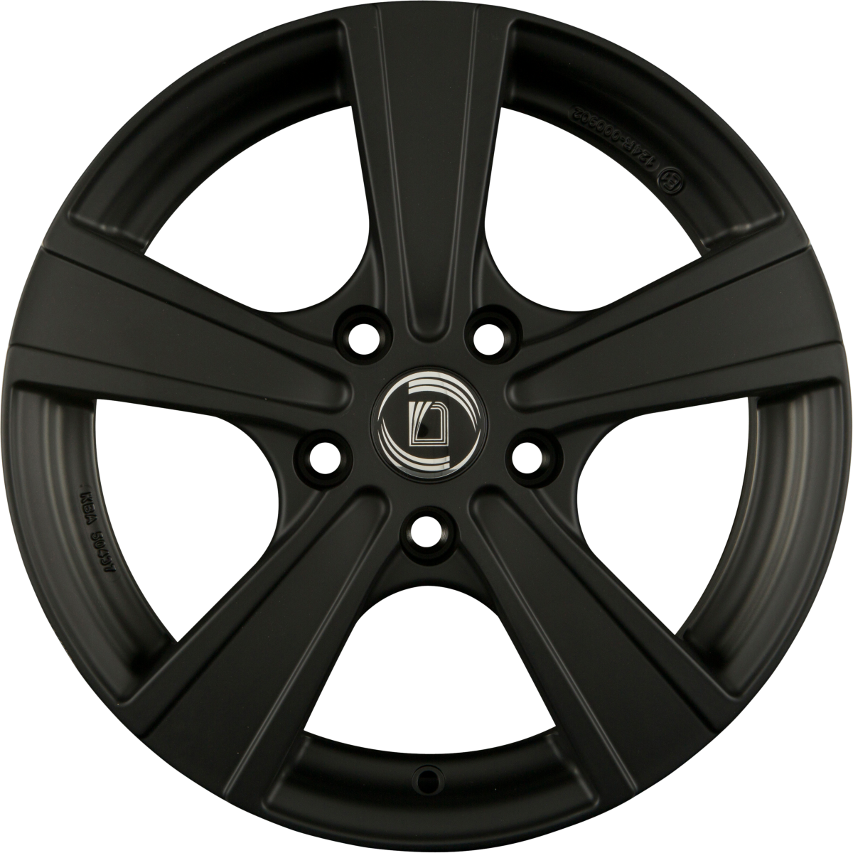 Diewe Matto NERO - Schwarz Matt Alufelge 7.5x17 Zoll ET53 LK 5x120 ML65.1