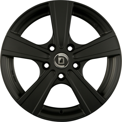 Diewe Matto NERO - Schwarz Matt Alufelge 7.5x17 Zoll ET53 LK 5x120 ML65.1