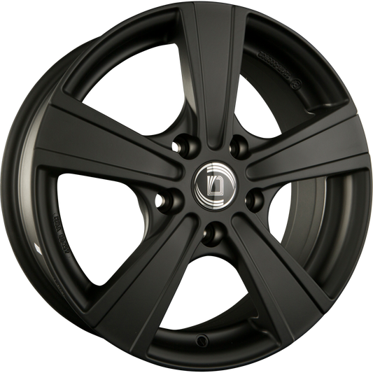 Diewe Matto NERO - Schwarz Matt Alufelge 7.5x17 Zoll ET53 LK 5x120 ML65.1 – Bild 2