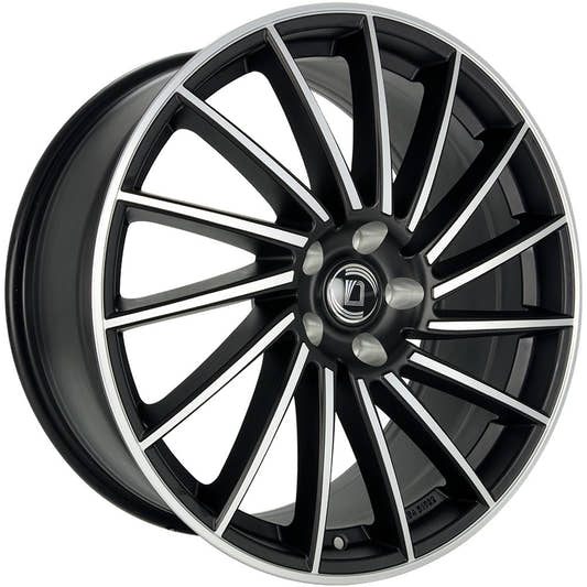 Diewe Briosa nero machined 8x18 ET33 - LK5/110 ML65.1
