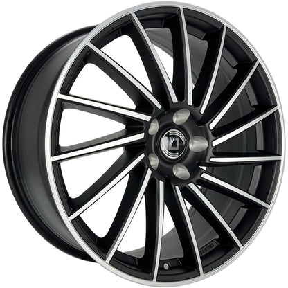 Diewe Briosa nero machined 8.5x20 ET40 - LK5/112 ML57.1