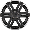 Diewe Grezzo NERO MACHINED - Schwarz Matt Frontpoliert Alufelge 8.5x18 Zoll ET40 LK 5x120 ML65.1