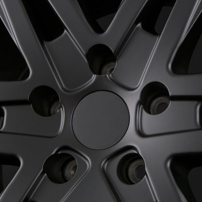 Diewe Grezzo NERO MACHINED - Schwarz Matt Frontpoliert Alufelge 8.5x18 Zoll ET40 LK 5x120 ML65.1 – Bild 5