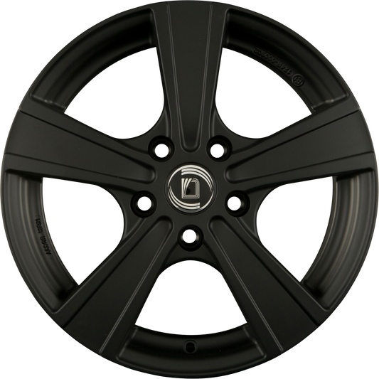 Diewe Matto NERO - Schwarz Matt Alufelge 6.5x16 Zoll ET44 LK 5x114.3 ML67.1