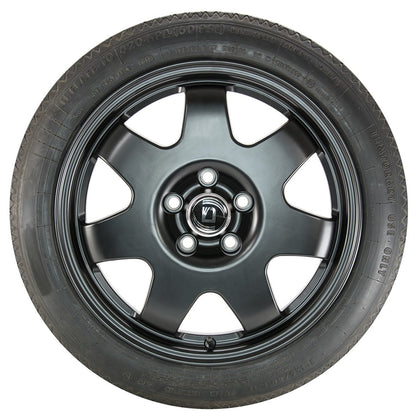 Diewe Notradset 56 schwarz matt 4x17 ET10 - LK5/114.3 ML56.1 – Bild 3