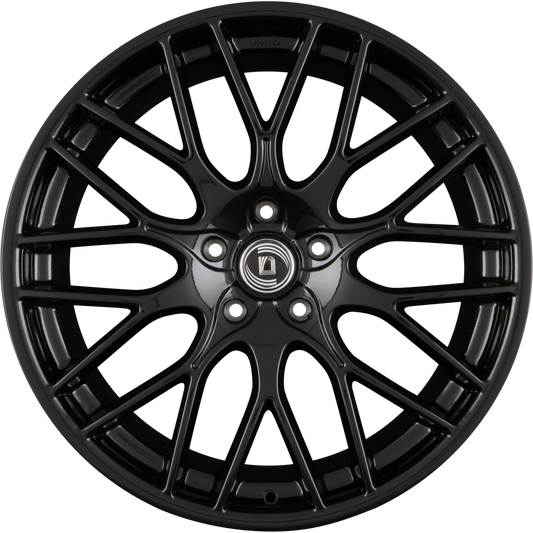 Diewe Impatto NERO S - Schwarz Glanz Alufelge 10x22 Zoll ET50 LK 5x112 ML66.6