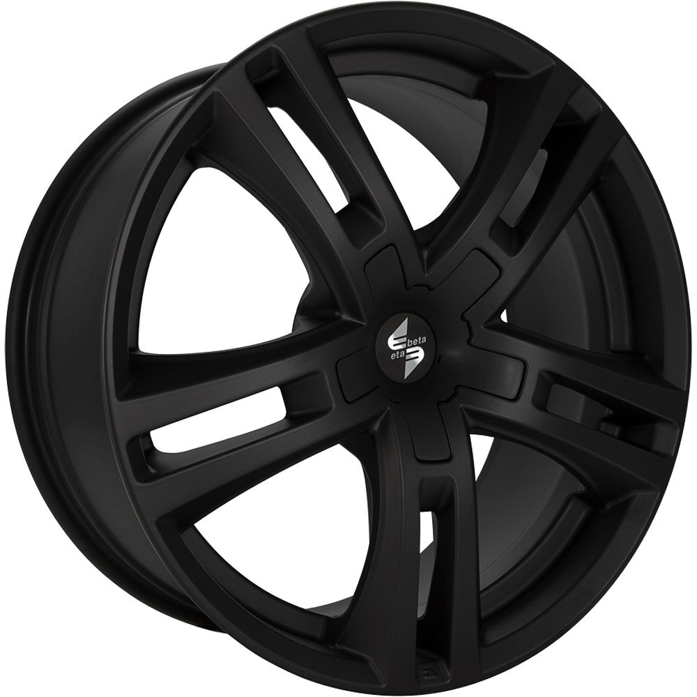 Etabeta Uriel black - black cap 11x23 ET38 - LK5/112 ML66.5