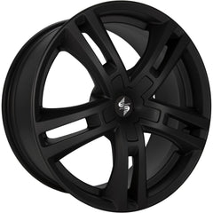 Etabeta Uriel black - black cap Alufelge 11x23 Zoll ET38 LK 5x112 ML66.5