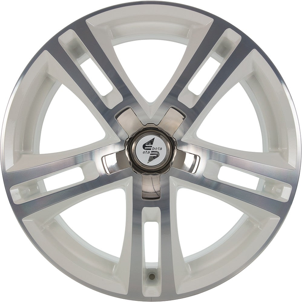 Etabeta Uriel ceramic matt polish - inox cap 11x23 ET25 - LK5/120 ML74.1 – Bild 2