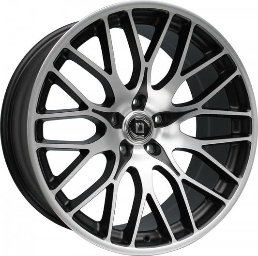 Diewe Fina nero machined 9.5x19 ET40 - LK5/120 ML76