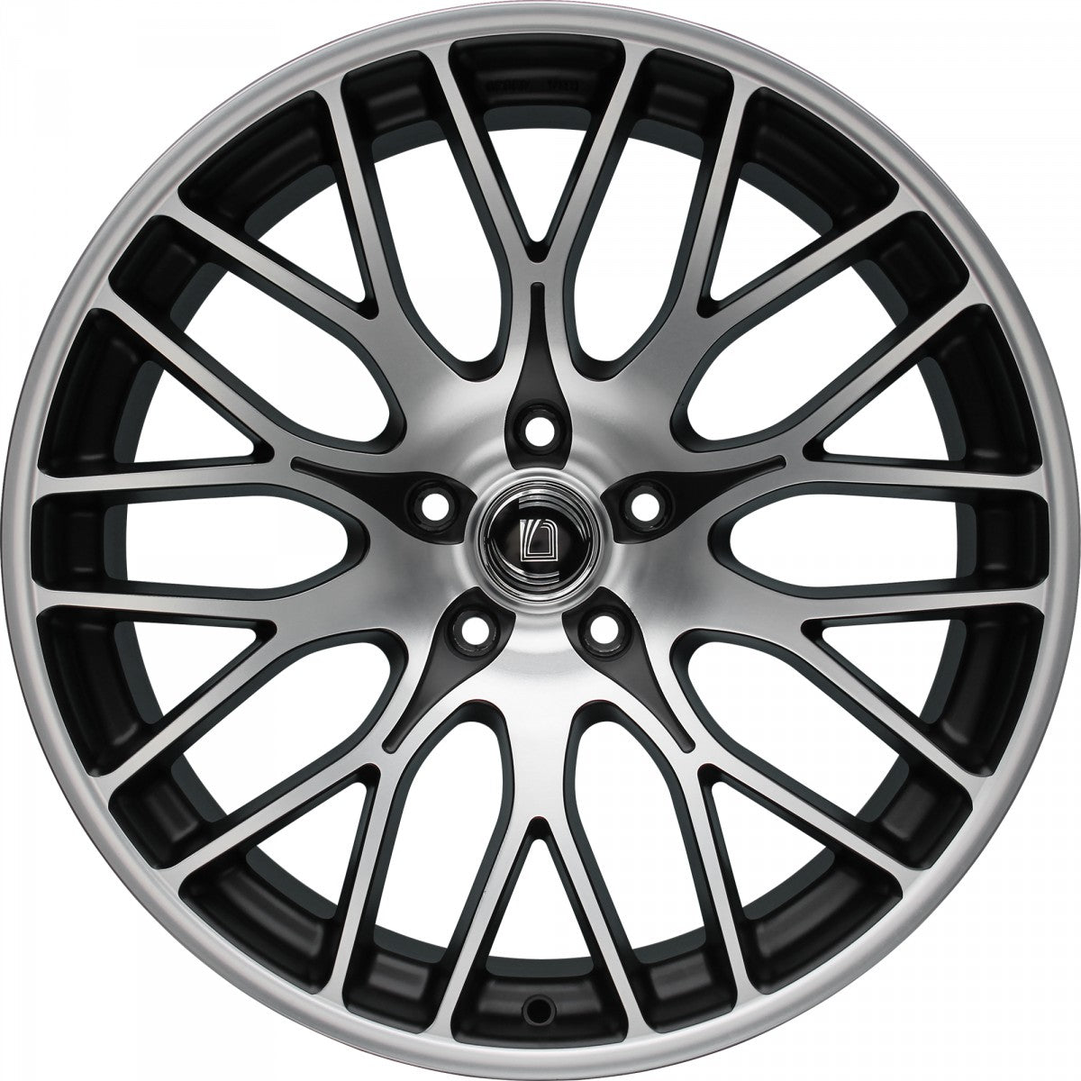 Diewe Fina nero machined 9.5x19 ET50 - LK5/112 ML66.6 – Bild 2